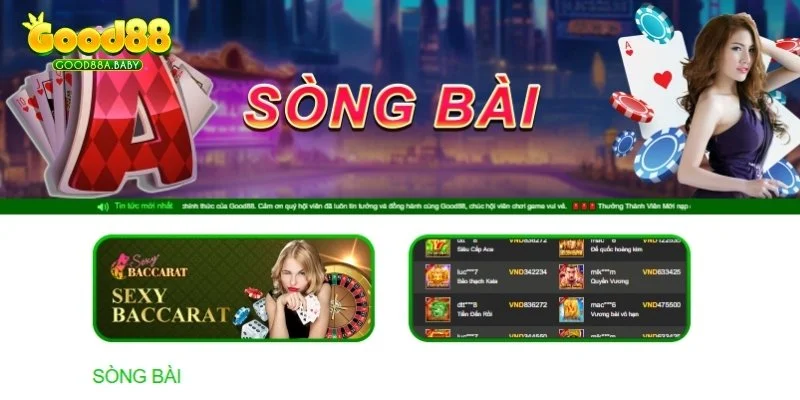 Sảnh casino hấp dẫn với nhiều dealer nóng bỏng